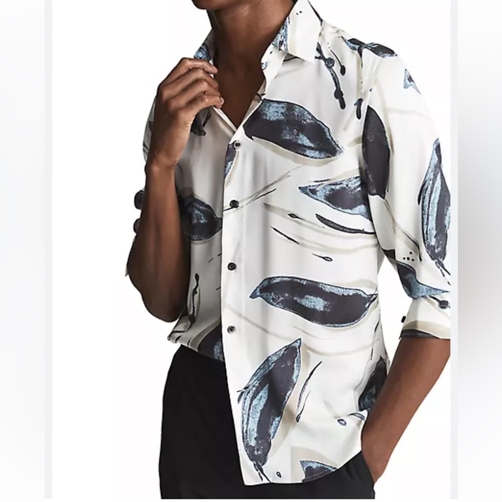 REISS long sleeve shirt L